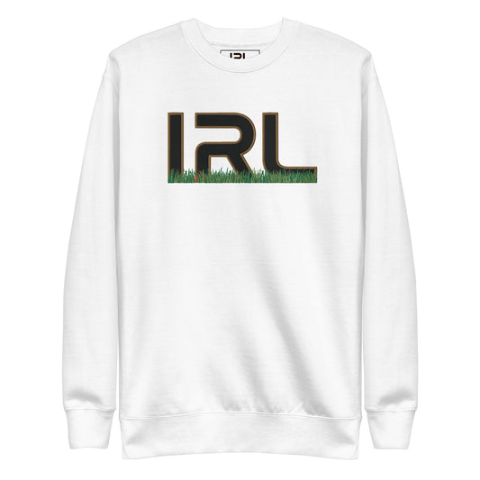 IRL Touch Grass Logo Premium Sweaty - IRL Gamer Gear